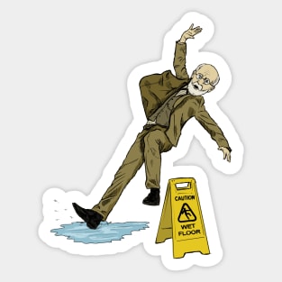 Fredudian Slip! Sticker